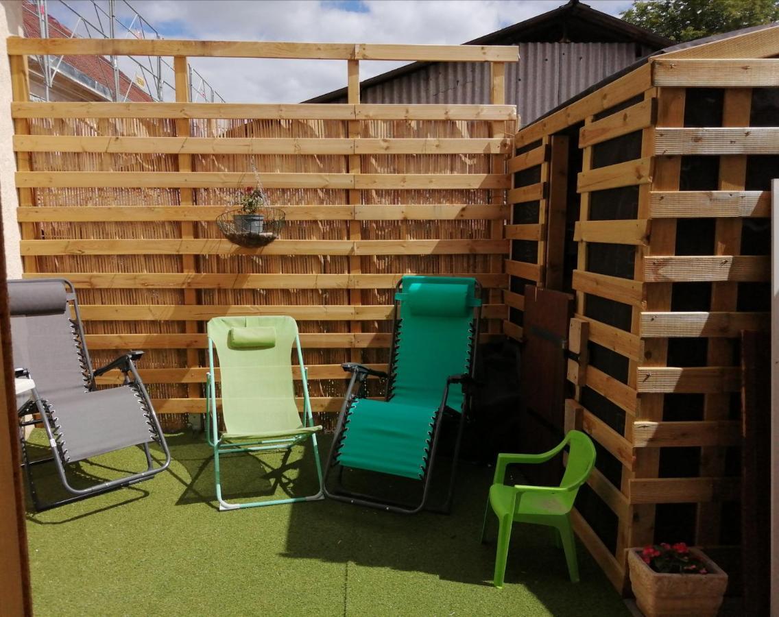 Les Farios Avec Terrasse Apartment Sarlat-la-Caneda Bagian luar foto